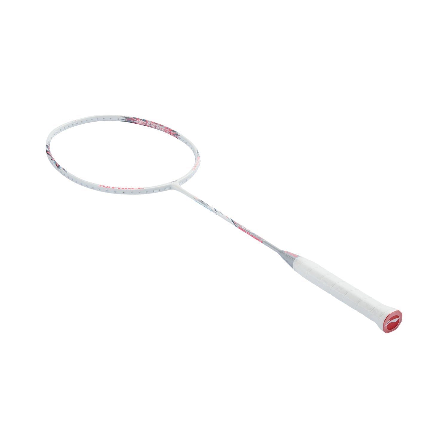 Badmintonschläger AXFORCE BIGBANG (5U) weiß/pink - unbespannt - AYPU051-5
