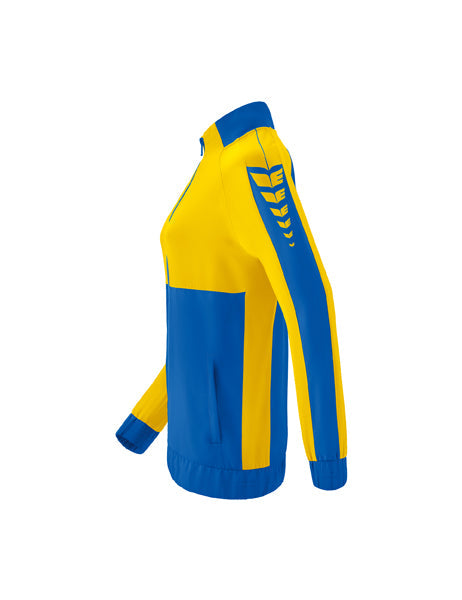 Six Wings Präsentationsjacke Damen new royal/gelb