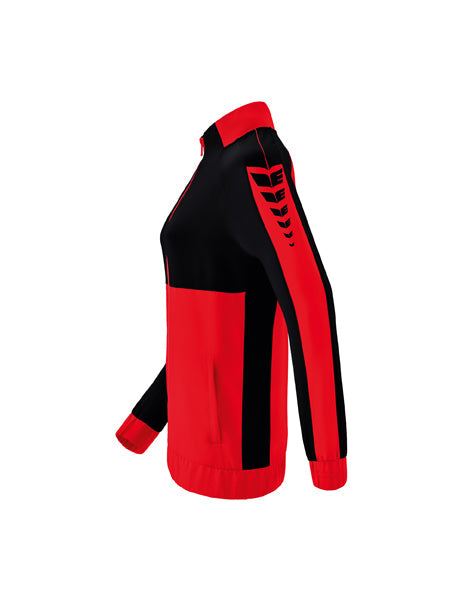 Six Wings Präsentationsjacke Damen rot/schwarz