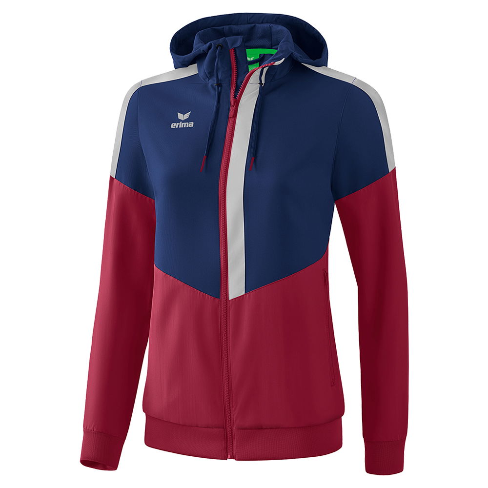 Erima Squad Tracktop Jacke mit Kapuze Damen