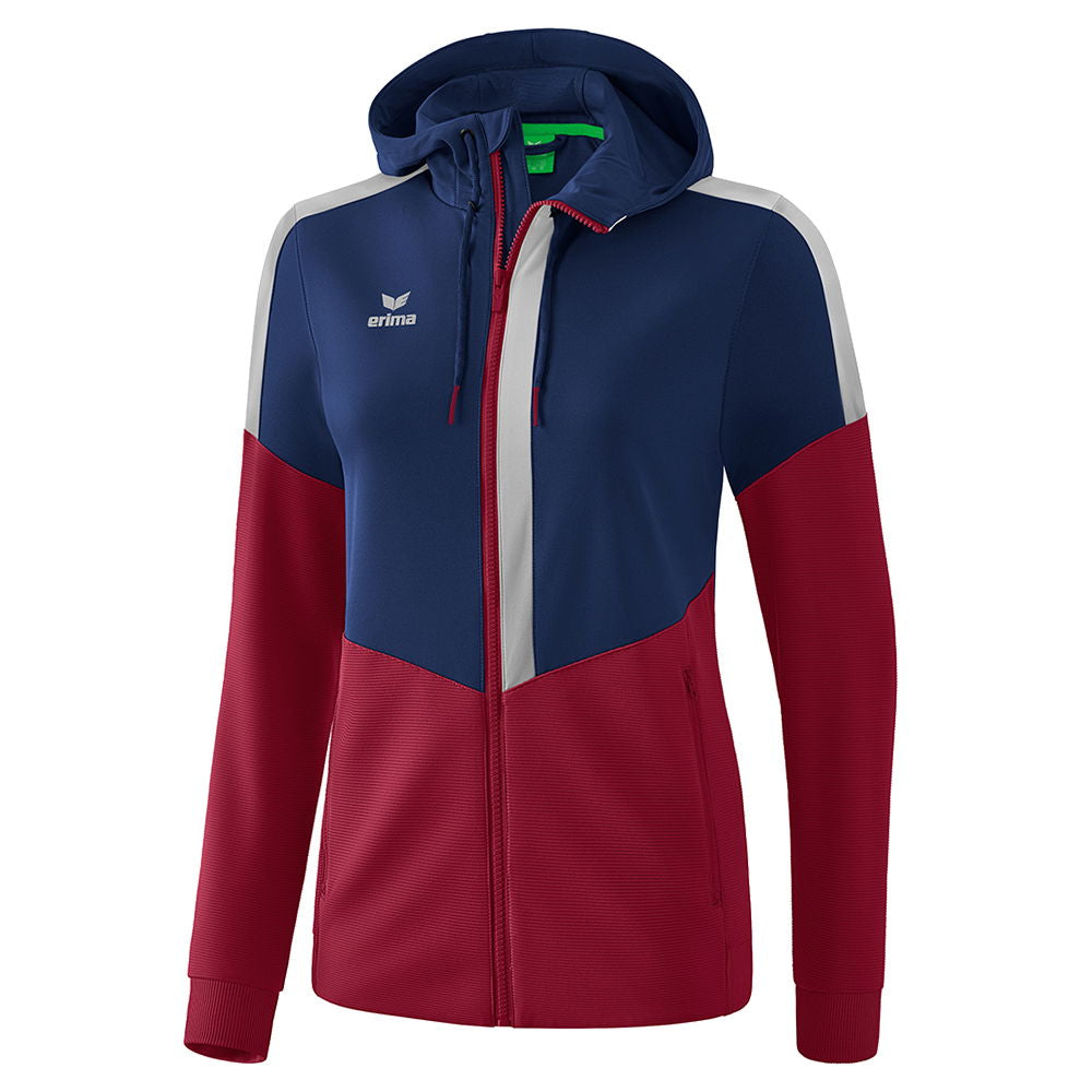 Erima Squad Trainingsjacke mit Kapuze Damen