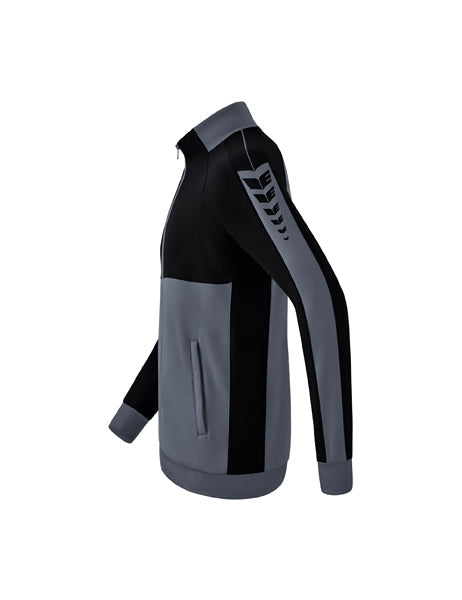 Six Wings Worker Jacke Erwachsene; Kinder slate grey/schwarz