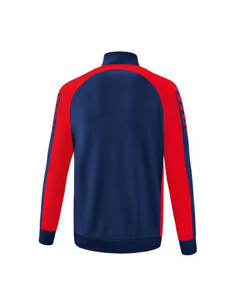 Six Wings Worker Jacke Erwachsene; Kinder new navy/rot