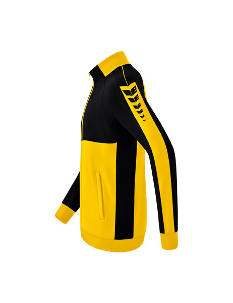 Six Wings Worker Jacke Erwachsene; Kinder gelb/schwarz