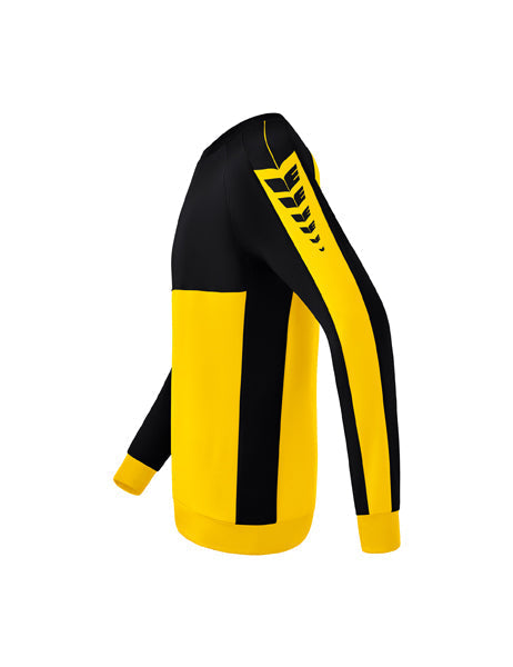 Six Wings Sweatshirt Erwachsene; Kinder gelb/schwarz