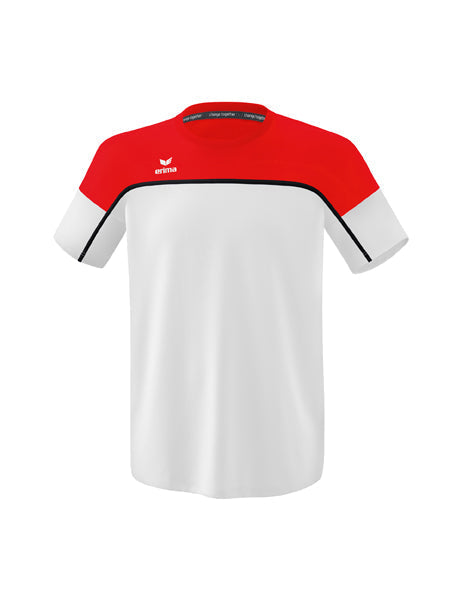 CHANGE by erima T-Shirt Erwachsene; Kinder weiß/rot/schwarz