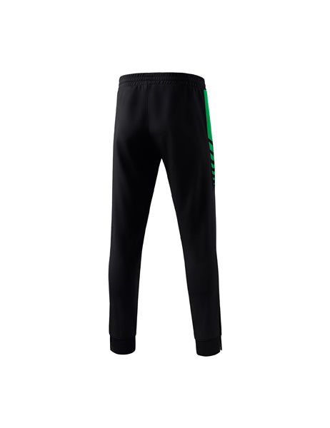 Six Wings Worker Hose Erwachsene; Kinder schwarz/smaragd
