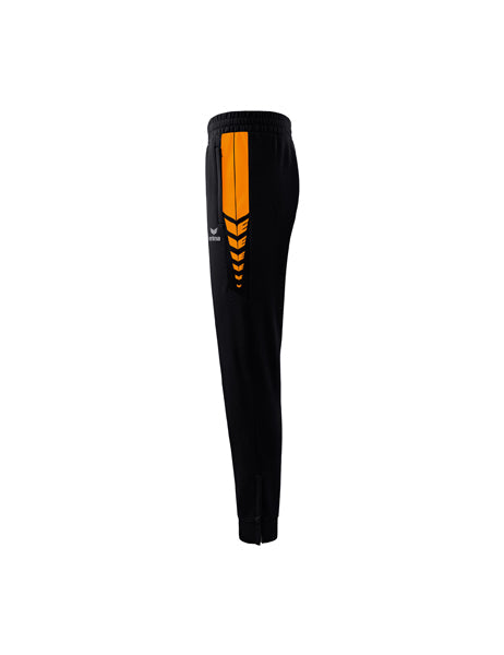 Six Wings Worker Hose Erwachsene; Kinder schwarz/new orange