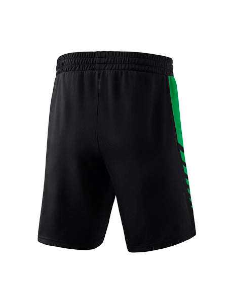 Six Wings Worker Shorts Erwachsene; Kinder schwarz/smaragd