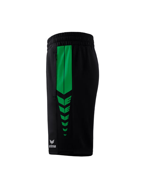 Six Wings Worker Shorts Erwachsene; Kinder schwarz/smaragd