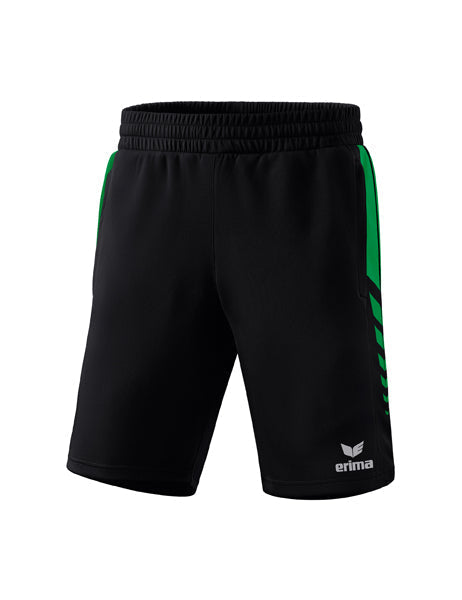 Six Wings Worker Shorts Erwachsene; Kinder schwarz/smaragd
