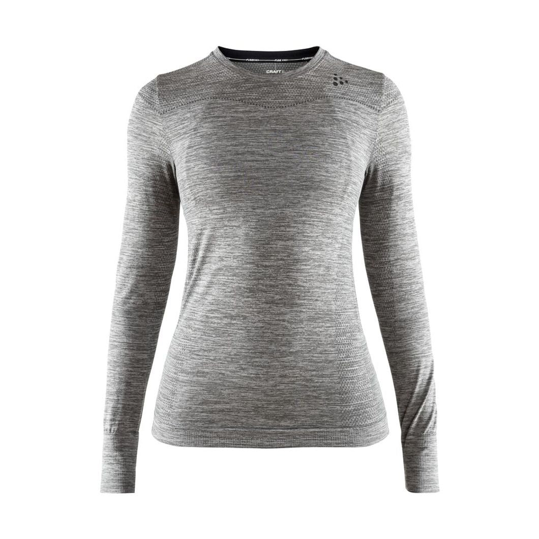 Fuseknit Comfort Rundhals Langarmshirt Damen