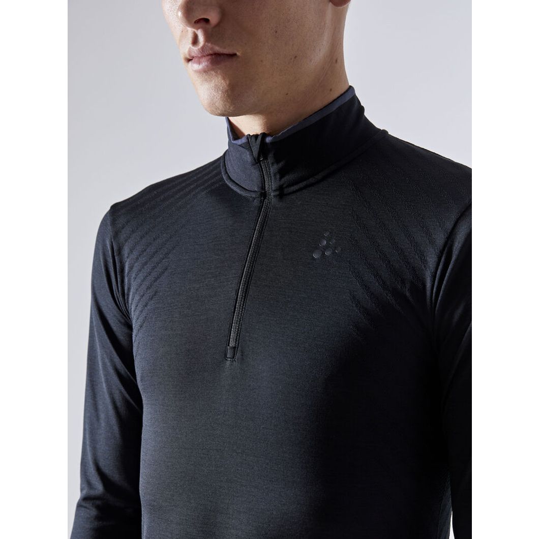 Fuseknit Comfort Zip Langarmshirt