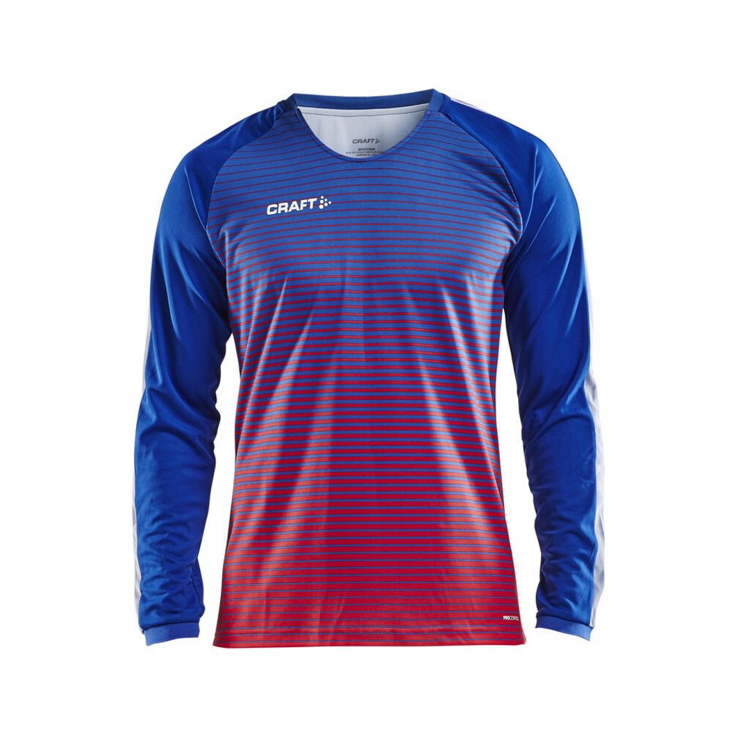 Pro Control Gestreiftes Langarm Trikot