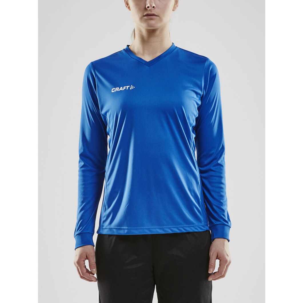 Squad Go Jersey Solid Langarmtrikot Damen