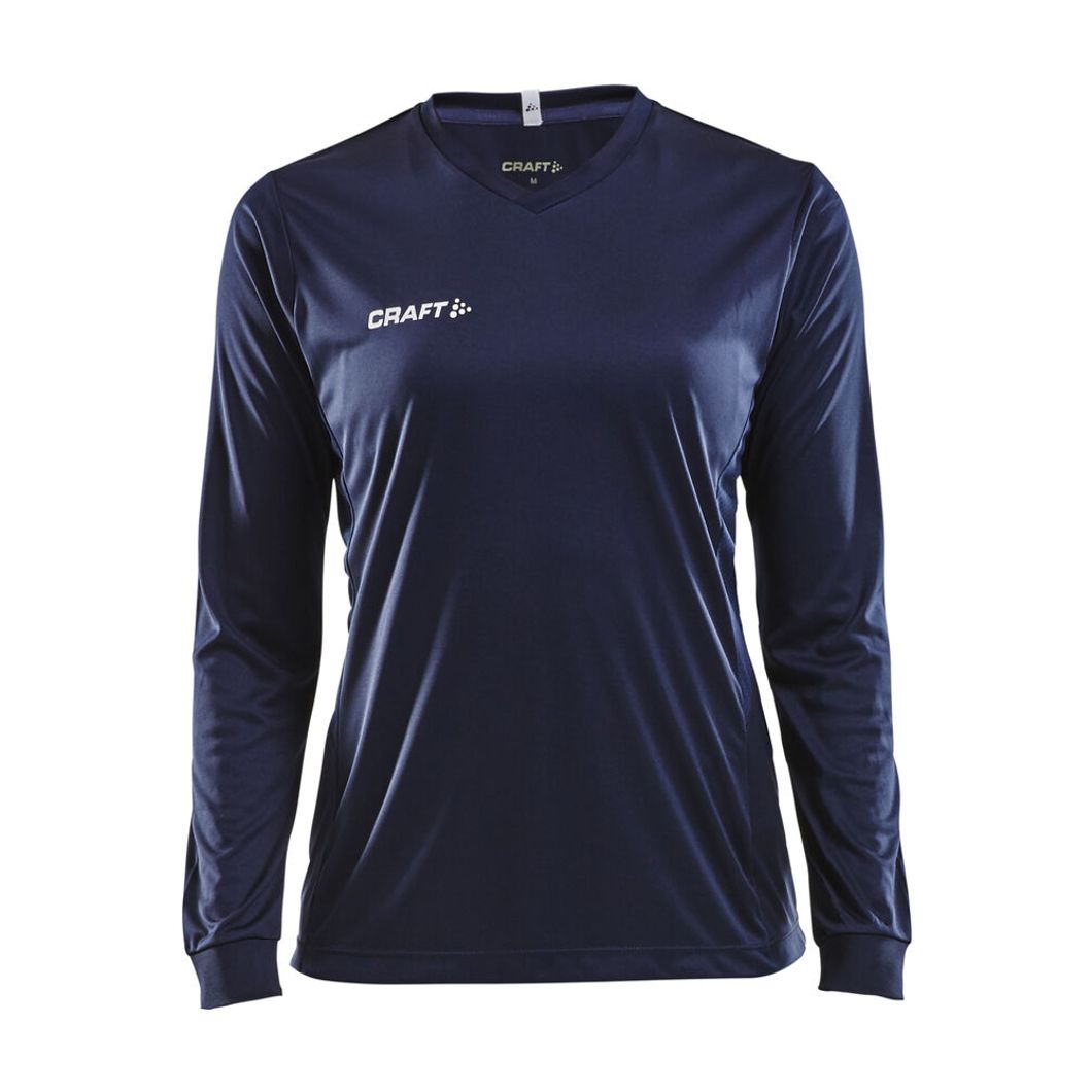 Squad Go Jersey Solid Langarmtrikot Damen