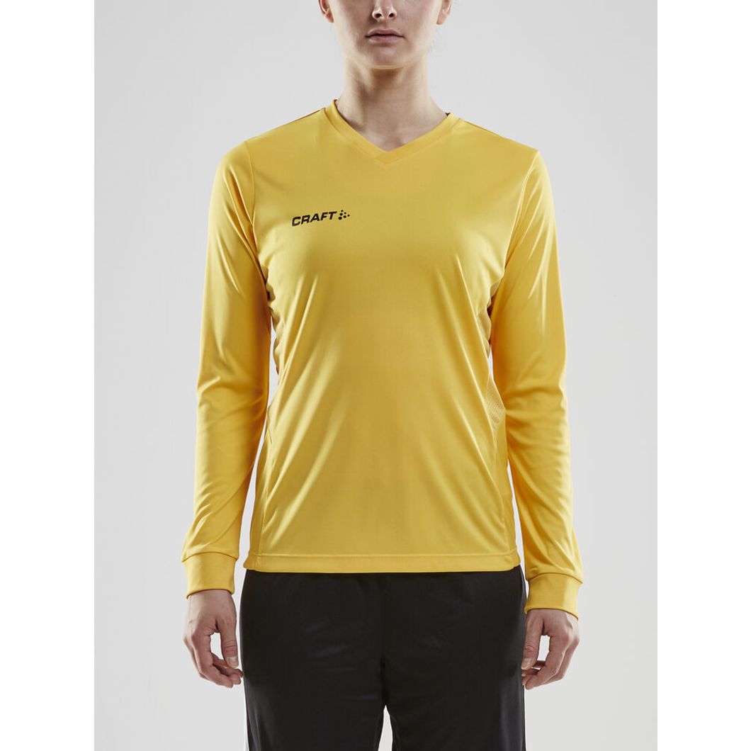 Squad Go Jersey Solid Langarmtrikot Damen