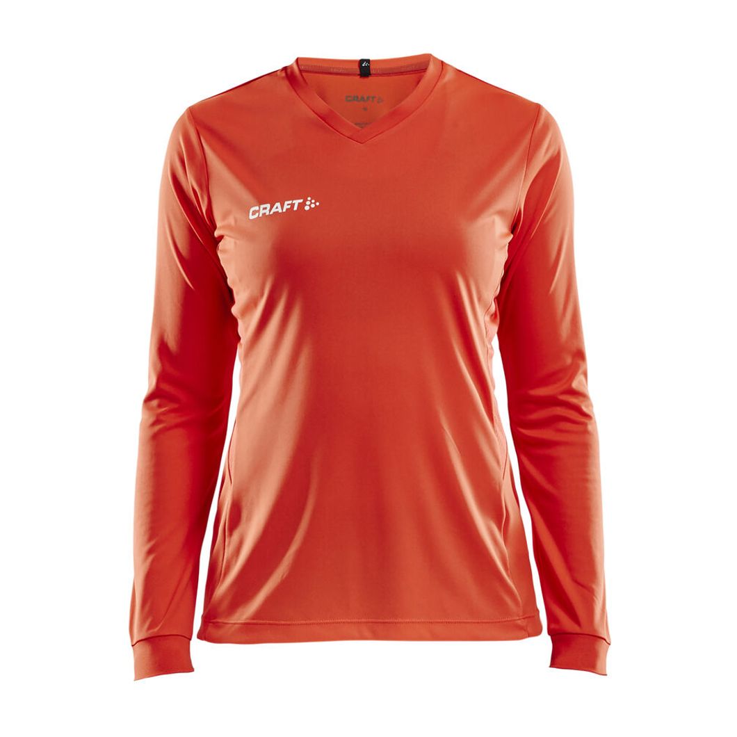 Squad Go Jersey Solid Langarmtrikot Damen