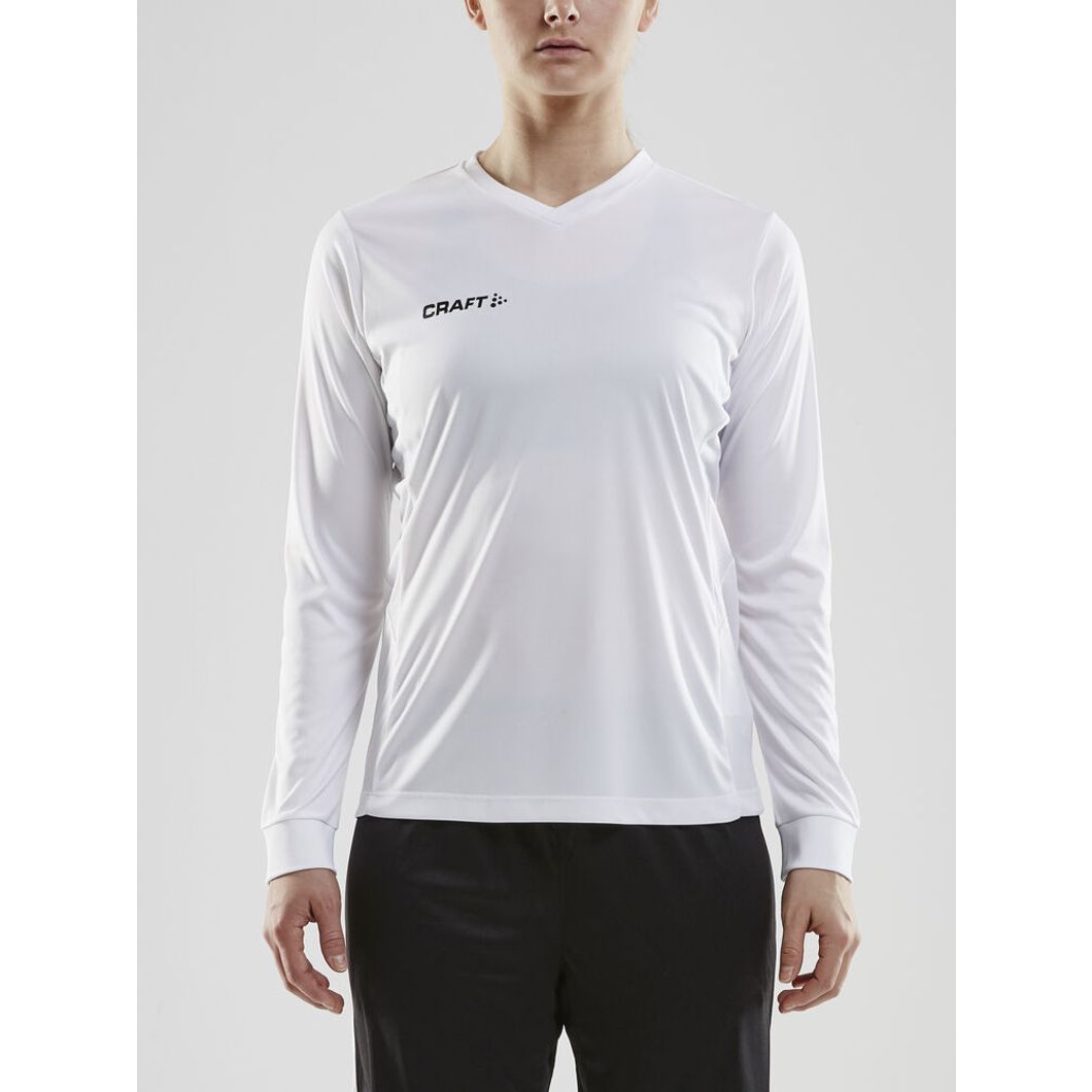 Squad Go Jersey Solid Langarmtrikot Damen