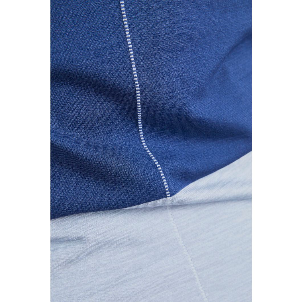 Fuseknit Comfort Blocked Rundhals Langarmshirt Damen