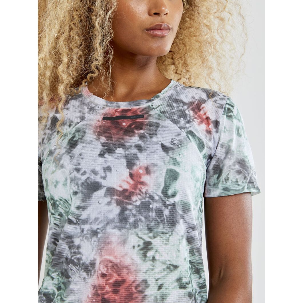 Vent Mesh Short Sleeve Tee Damen