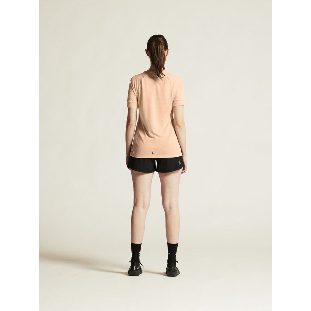 Trail Wool Short Sleeve Tee Damen