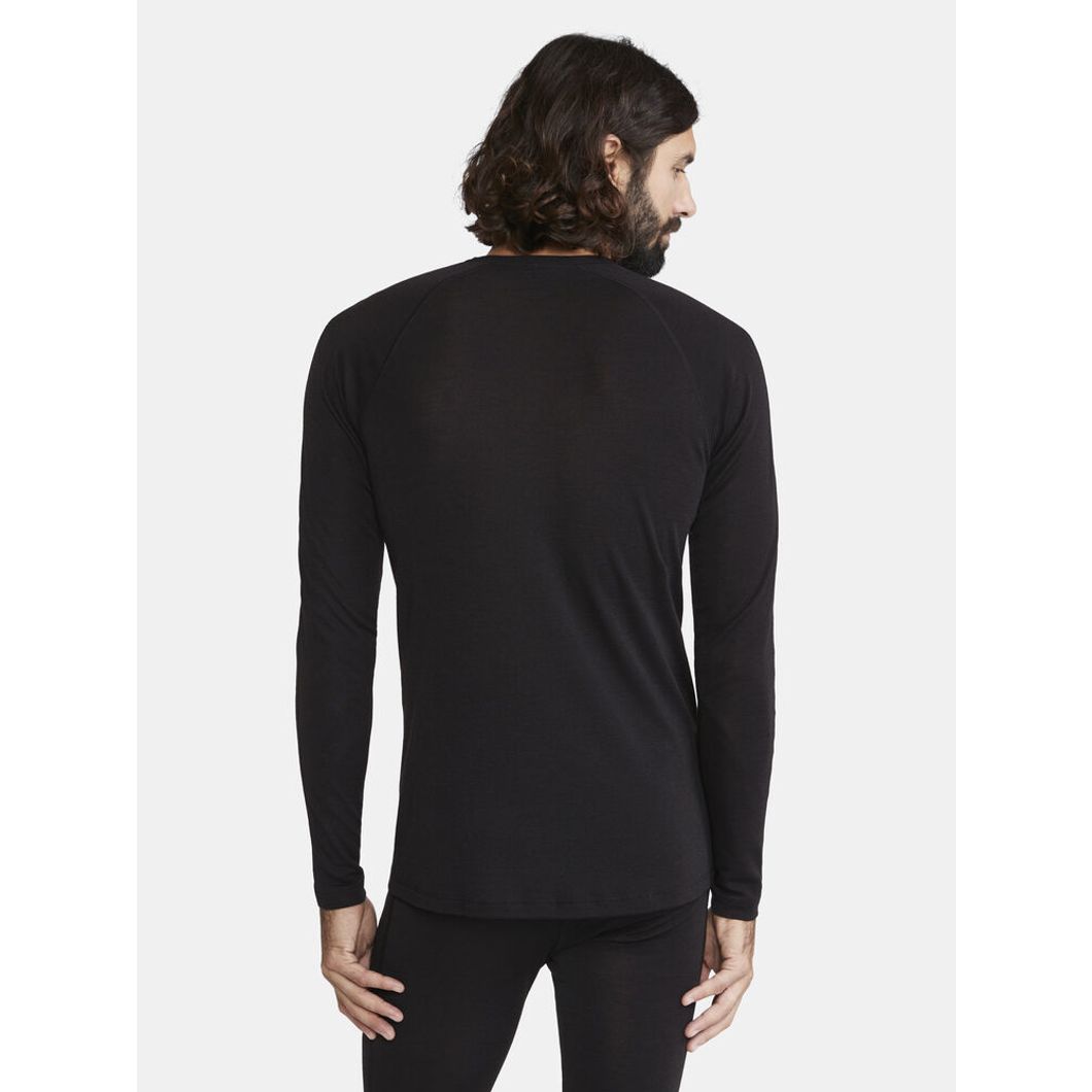 ADV Wool Merino Rundhals Langarmshirt