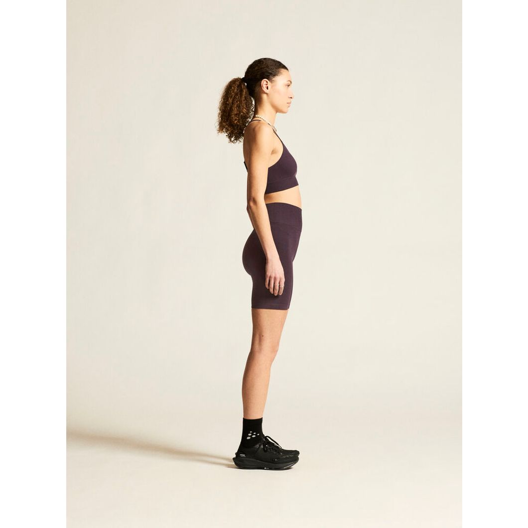 Collective Rib Strap Sports Bra Damen