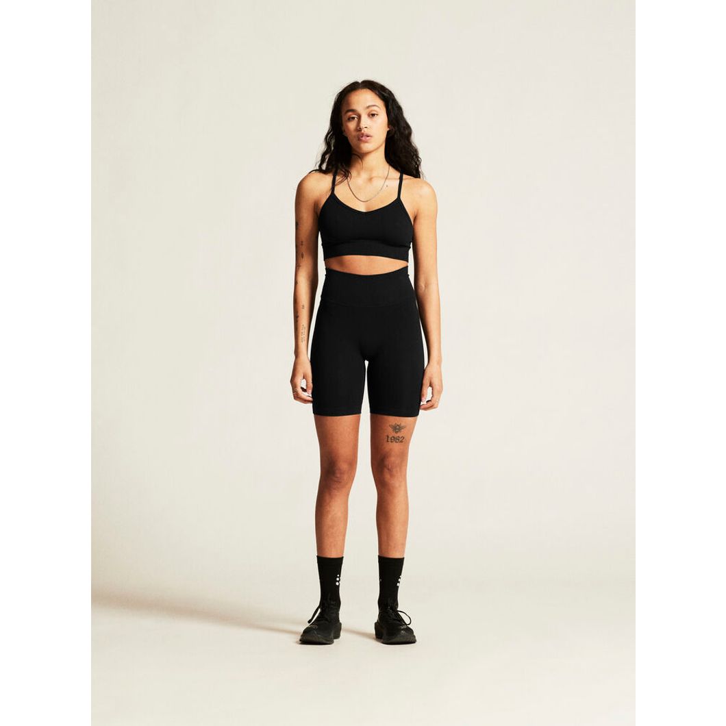 Collective Rib Strap Sports Bra Damen