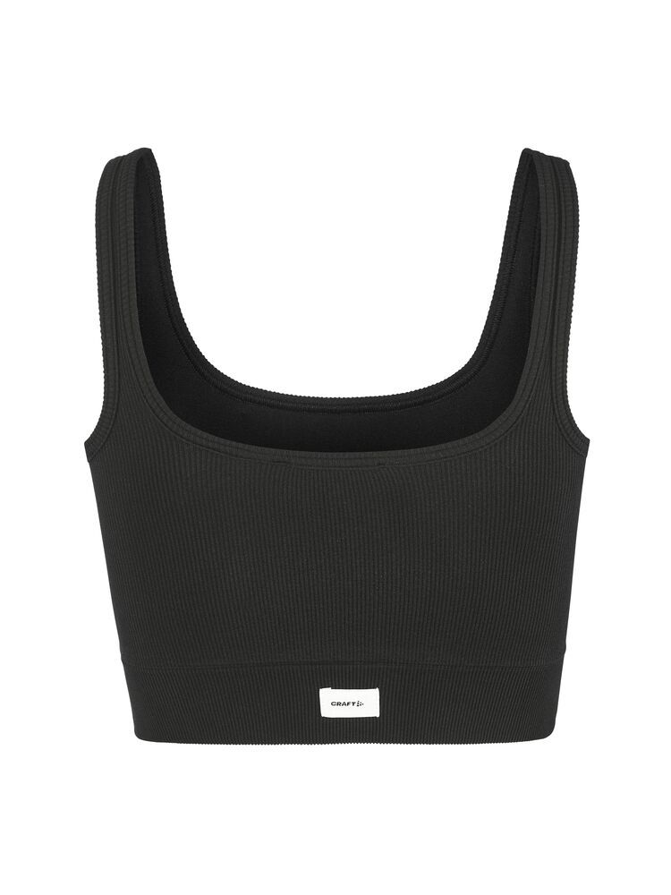 Collective Rib Sports Bra Damen