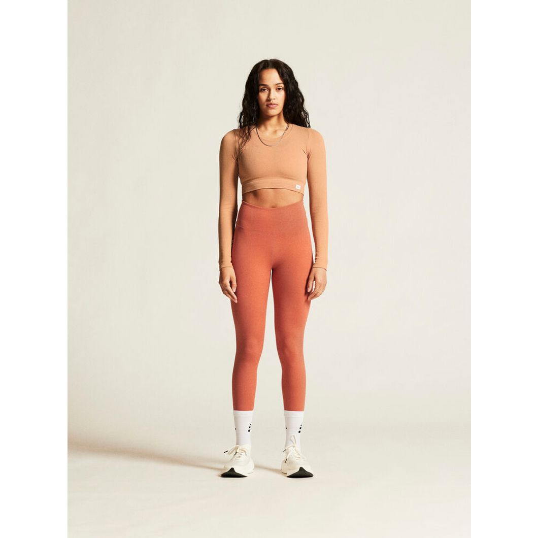 Collective Rib Cropped Longsleeve Top Damen