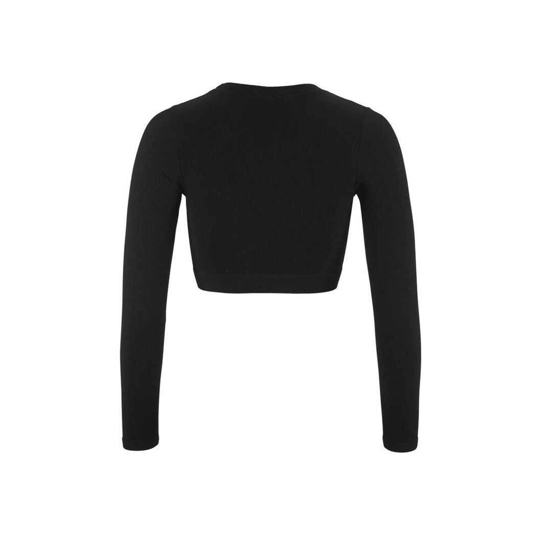 Collective Rib Cropped Longsleeve Top Damen