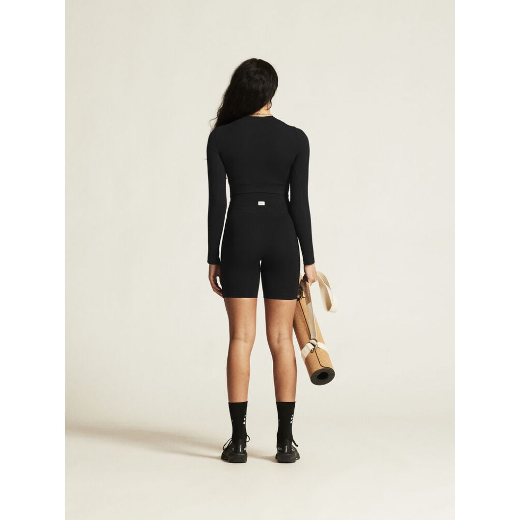 Collective Rib Cropped Longsleeve Top Damen
