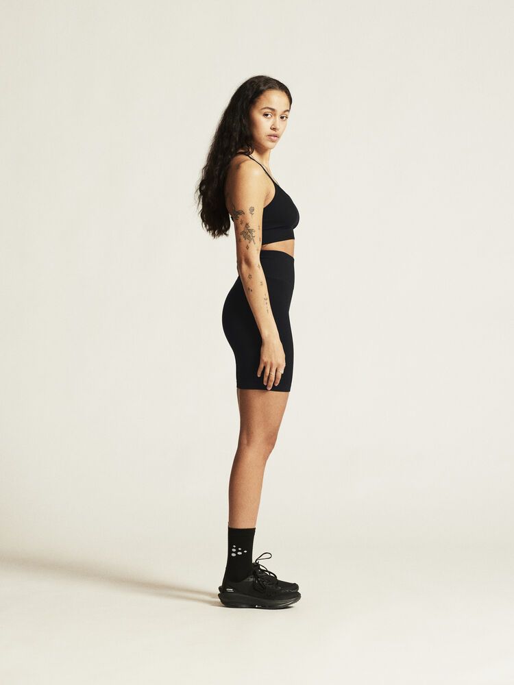 Collective Rib Short Tights Damen