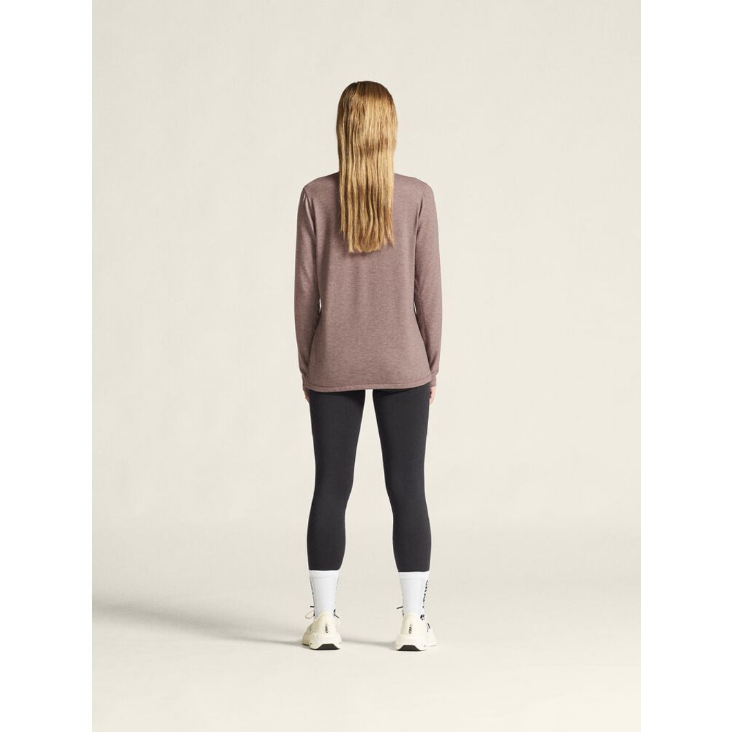 Thermal Mesh Crew Neck Damen