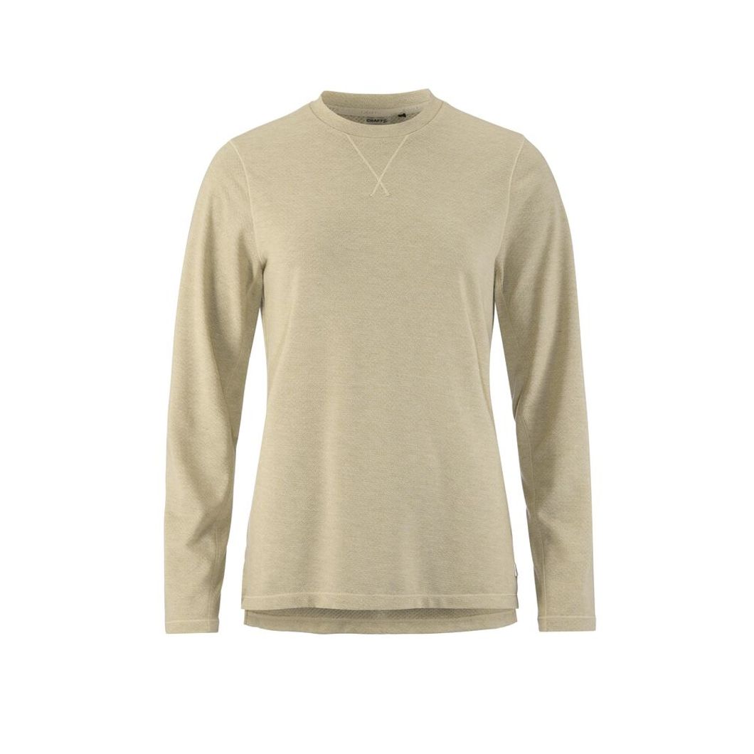 Thermal Mesh Crew Neck Damen