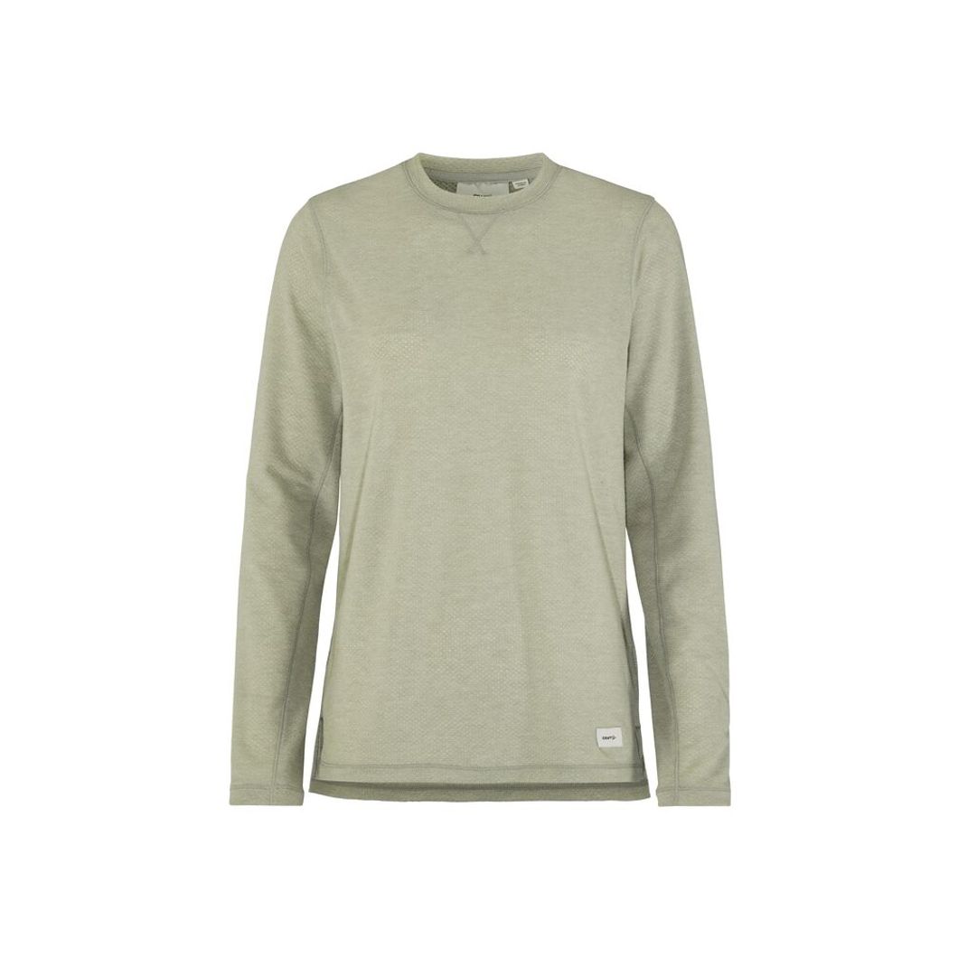 Thermal Mesh Crew Neck Damen