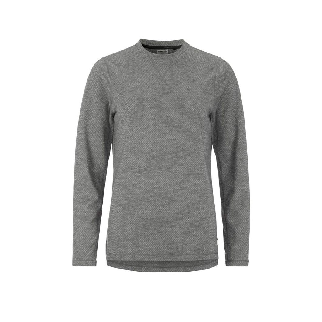 Thermal Mesh Crew Neck Damen
