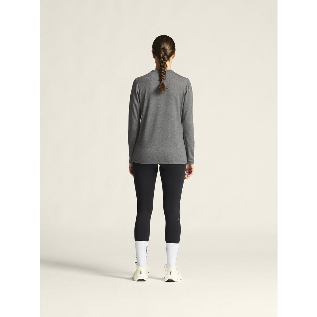 Thermal Mesh Crew Neck Damen