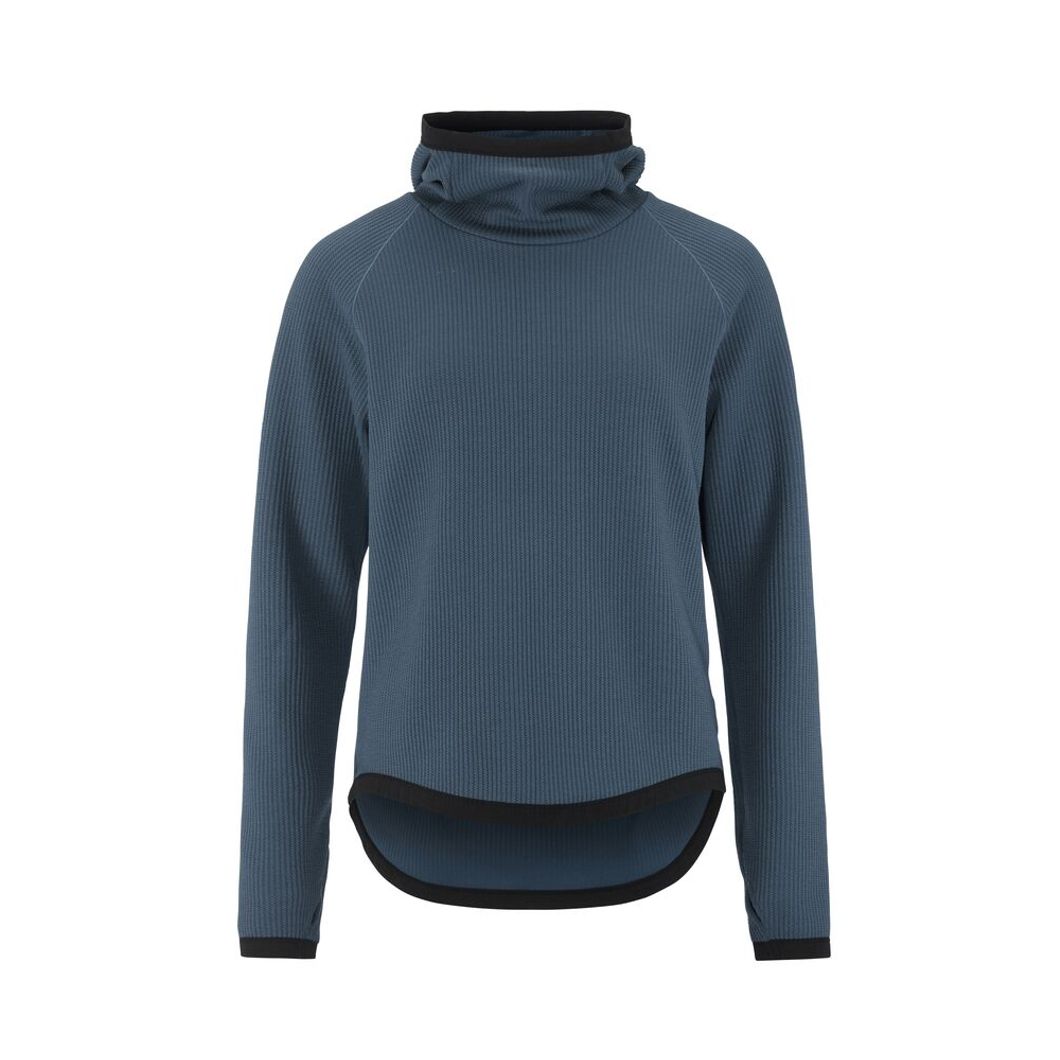Grid Hood Hoodie Damen