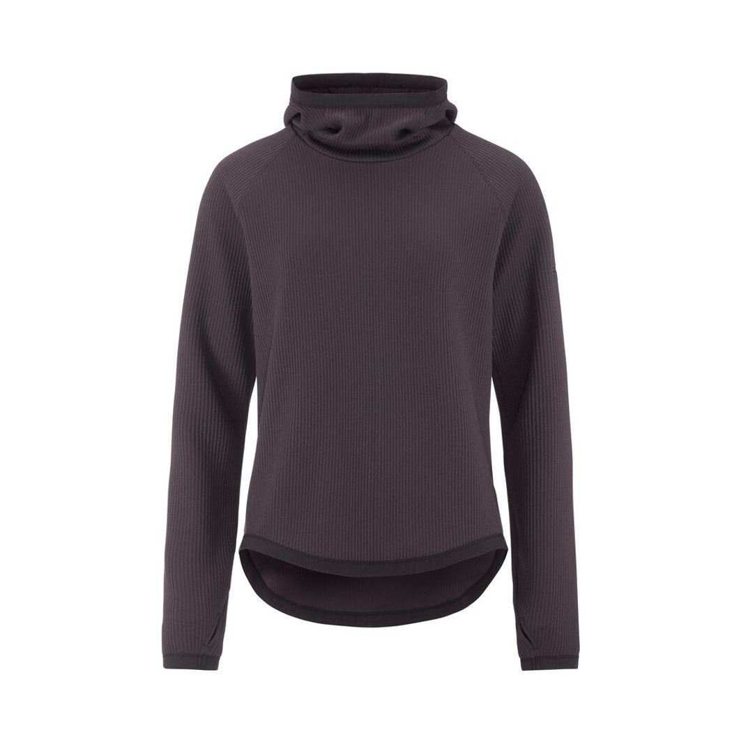 Grid Hood Hoodie Damen