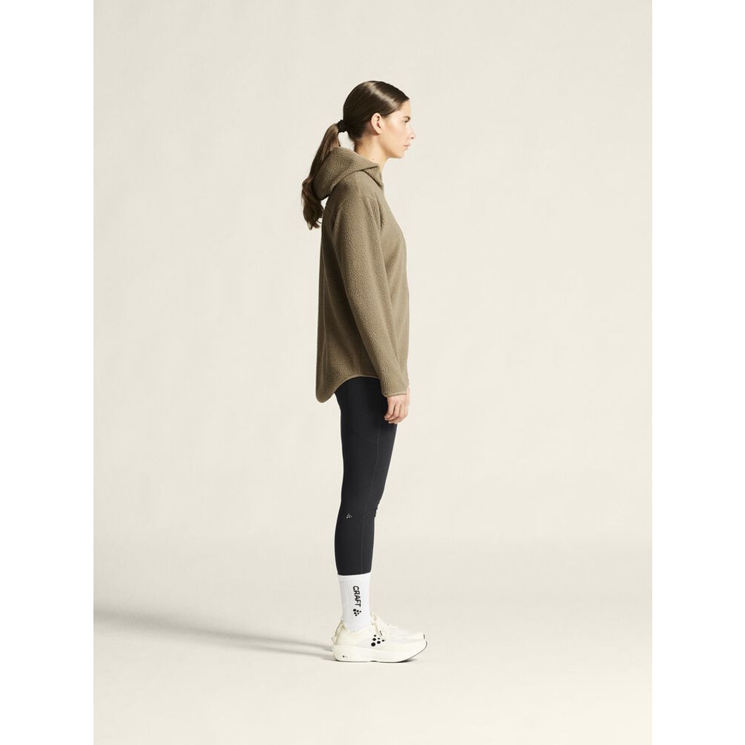 Join Pile Fleece Full Zip Hoodie Damen