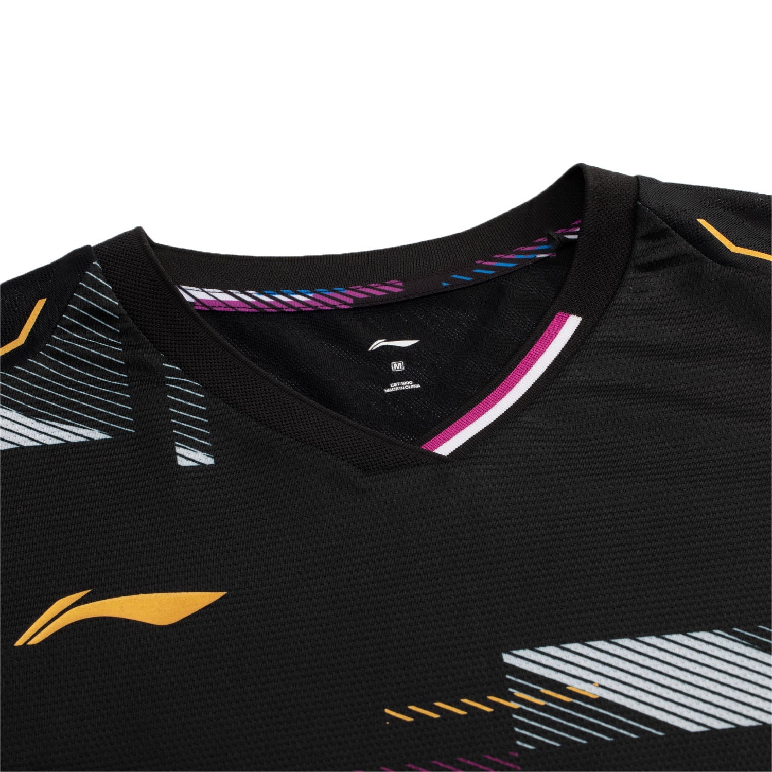 Herren Sportshirt Swing "International Players" Black - AAYV031-1