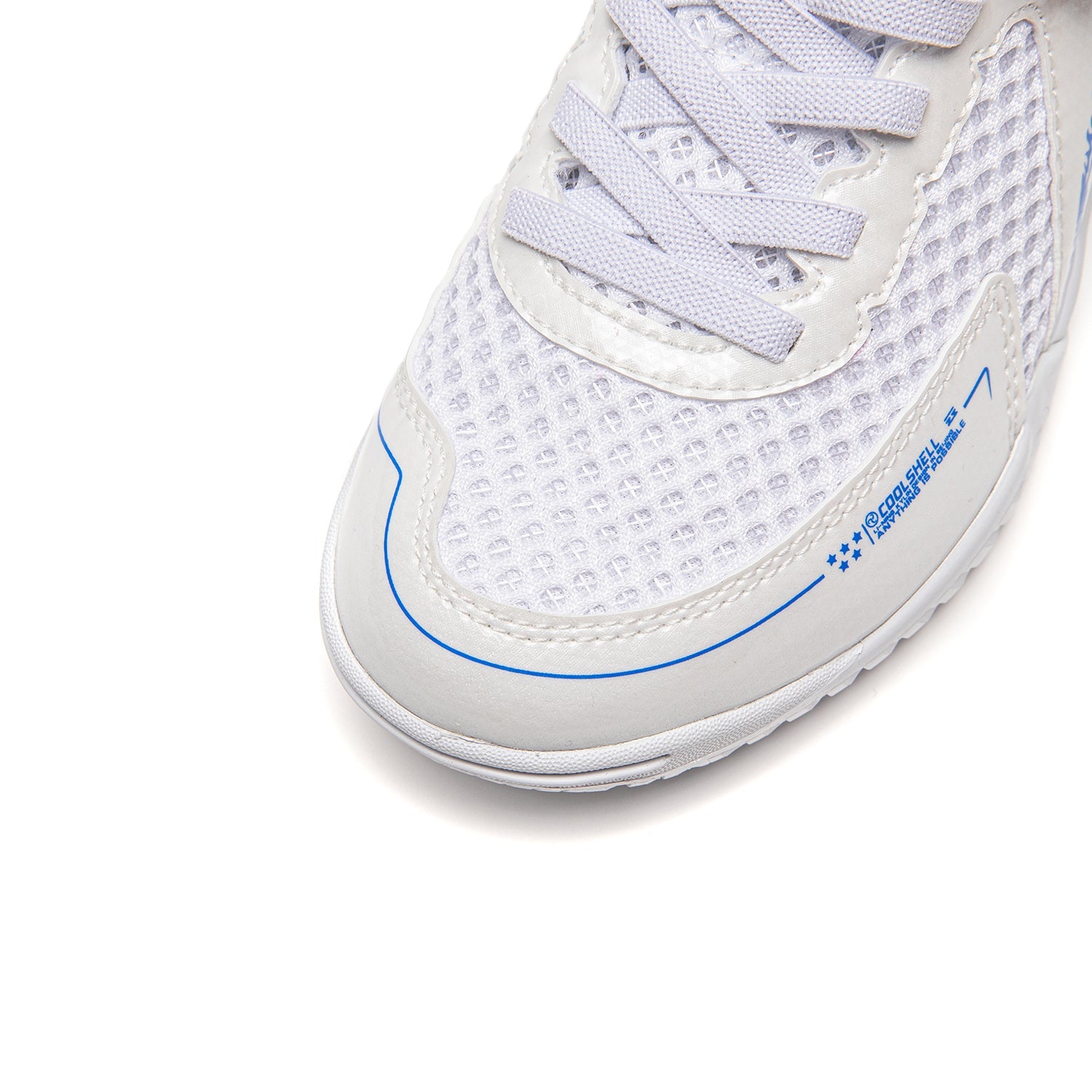 Kinder Tischtennis Schuh Kylin 3.0 weiß/blau - APPU033-1