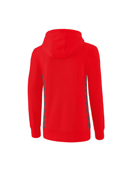 Essential Team Kapuzensweat Damen rot/slate grey
