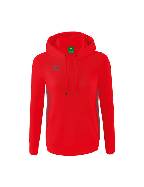 Essential Team Kapuzensweat Damen rot/slate grey