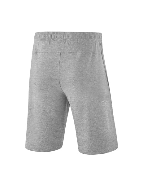 Essential Sweatshorts Erwachsene; Kinder hellgrau melange