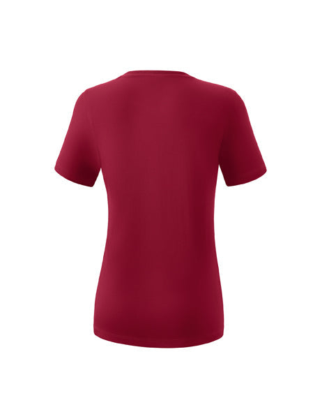 Teamsport T-Shirt Damen bordeaux