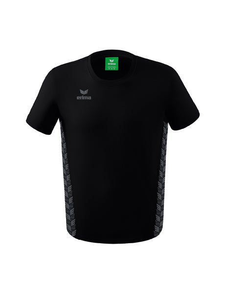 Essential Team T-Shirt Erwachsene; Kinder schwarz/slate grey