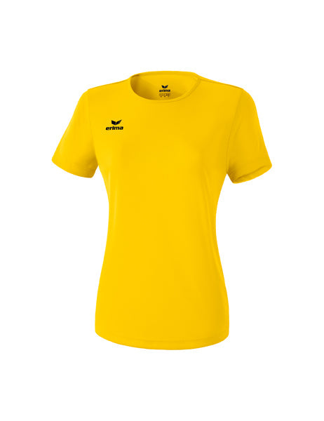 Funktions Teamsport T-Shirt Damen gelb